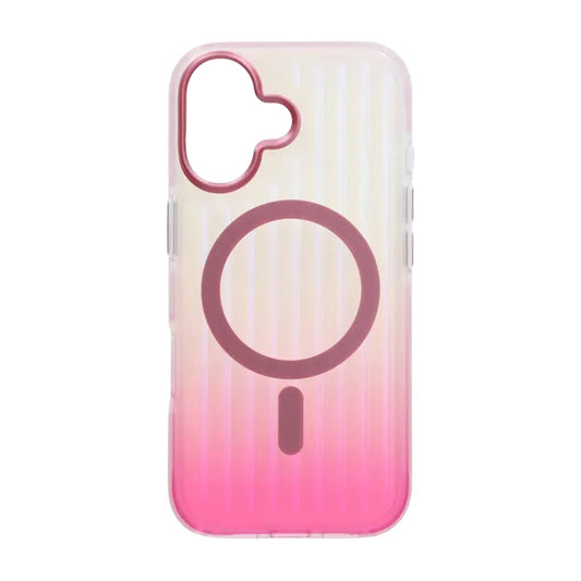 Mobilskal Korrugerad MagSafe för iPhone 17 - Rosa image 2