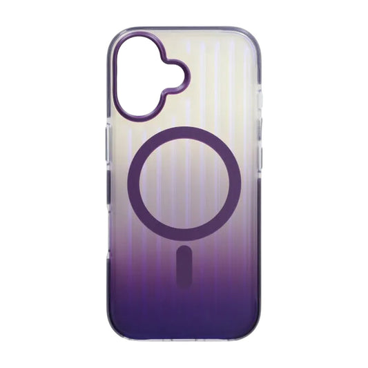 Mobilskal Korrugerad MagSafe för iPhone 17 - Mörklila image 2