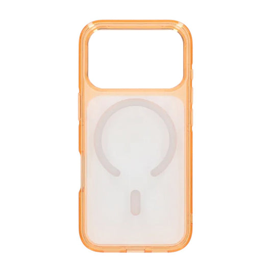 Mobilskal TPU Magsafe för iPhone 17 Pro - Orange Transparent image 2