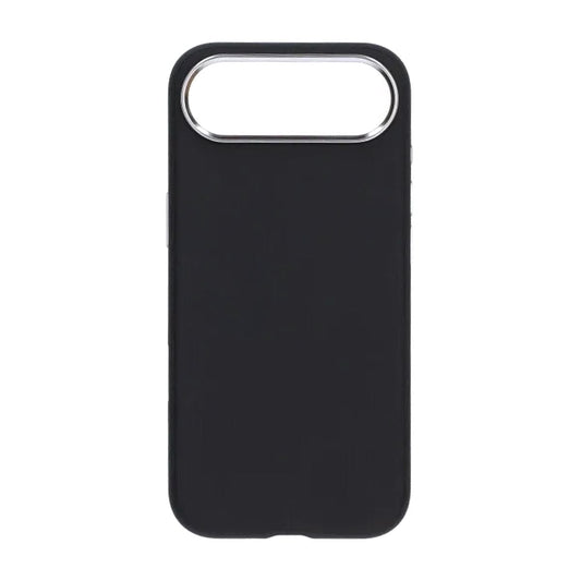 Mobilskal Konstläder med Kameraskydd för iPhone Air - Svart image 2
