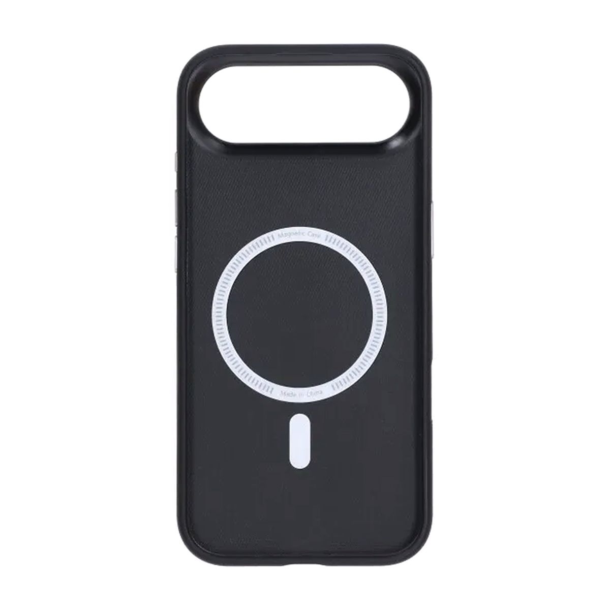 Mobilskal Konstläder med Kameraskydd för iPhone Air - Svart image 3