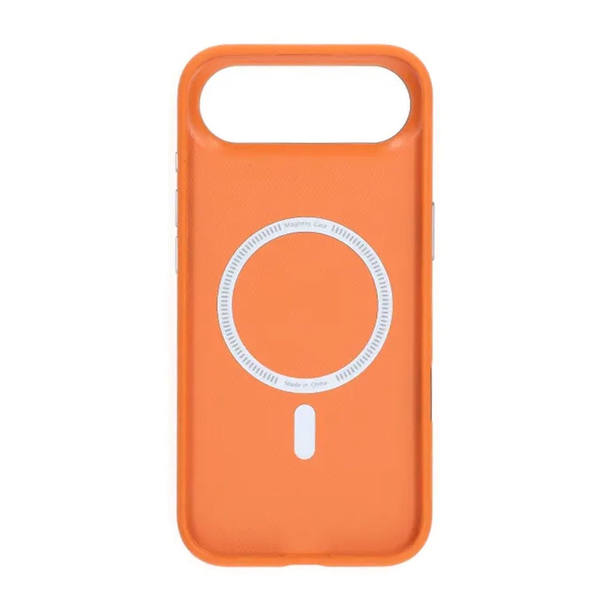 Mobilskal Konstläder med Kameraskydd för iPhone Air - Orange image 3