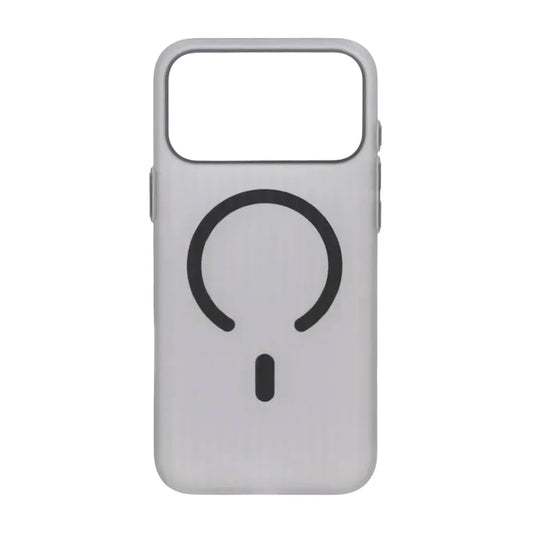 Mobilskal Korrugerad för iPhone 17 Pro - Frostat Grå image 2