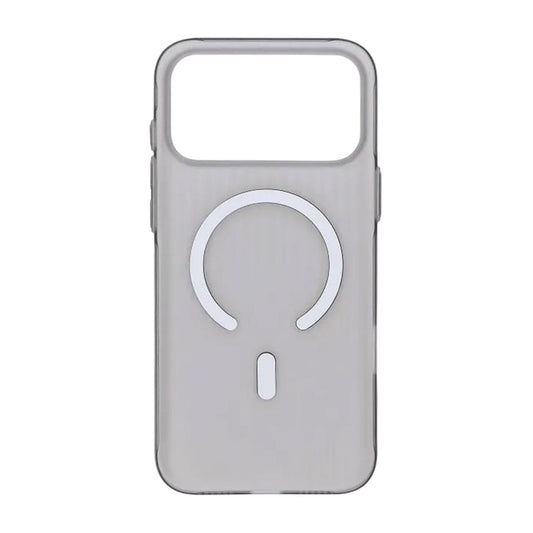 Mobilskal Korrugerad för iPhone 17 Pro Max - Frostat Grå image 3