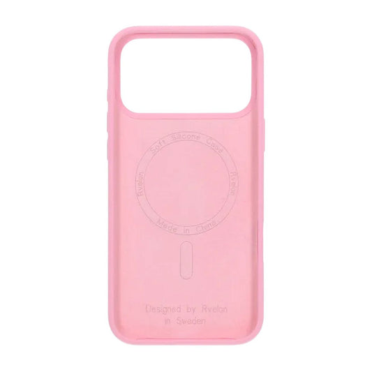 Rvelon Mobilskal Silikon MagSafe för iPhone 17 Pro - Rosa image 4