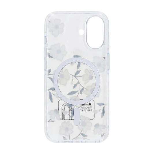 Skal Magsafe till iPhone 17 - Transparent blommor och kvistar image 3