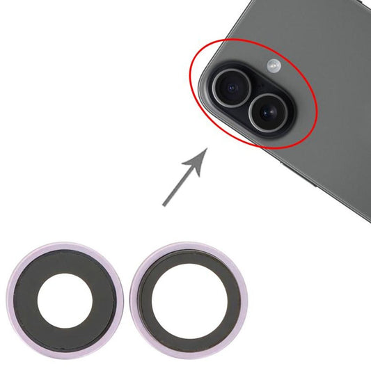 Kameralinser med ram för iPhone 17 - Lavendel image 3
