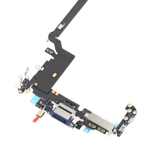 Laddkontakt med Flexkabel för iPhone 17 Pro Max - Blå image 4