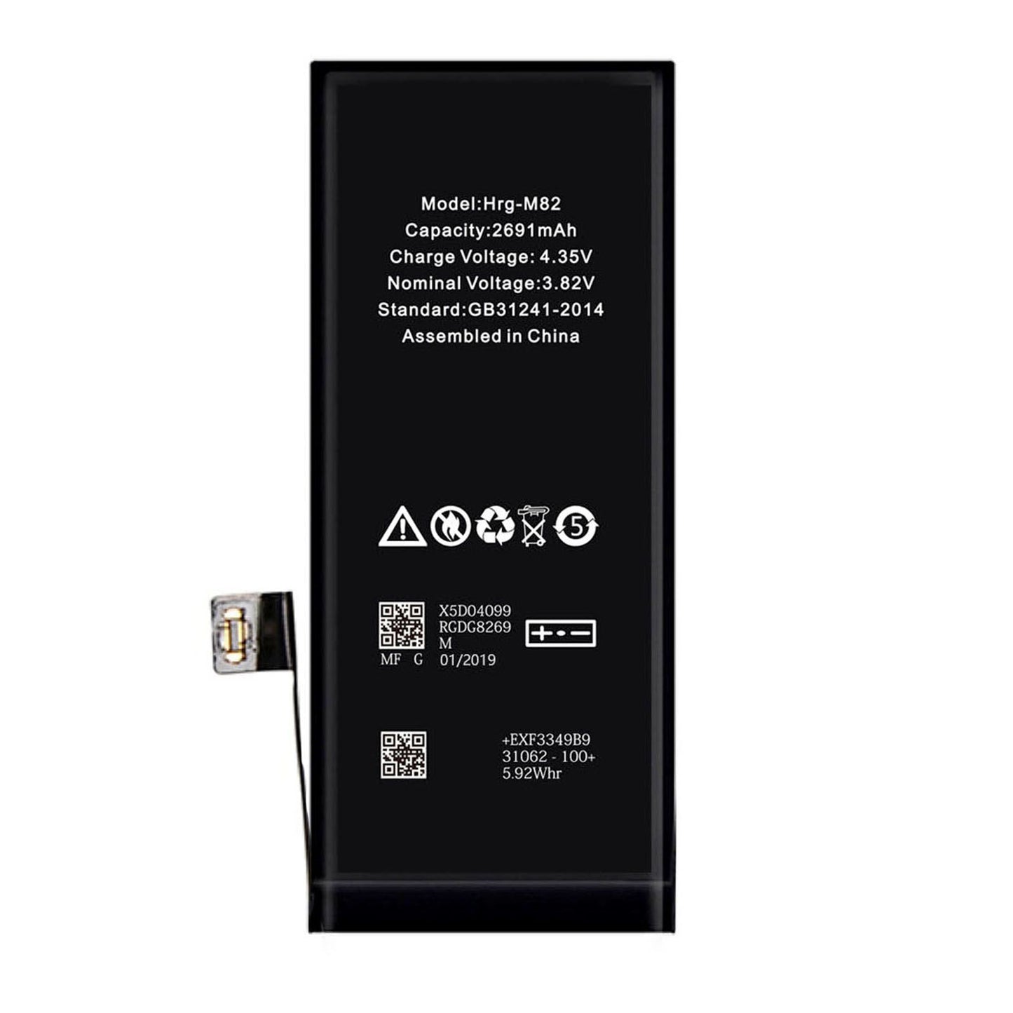 iPhone 8 Plus Batteri Hög Kvalité image 6
