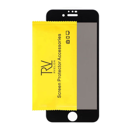 Skärmskydd Privacy iPhone 7/8/SE 2020 - 3D Härdat Glas Svart (bulk) image 3