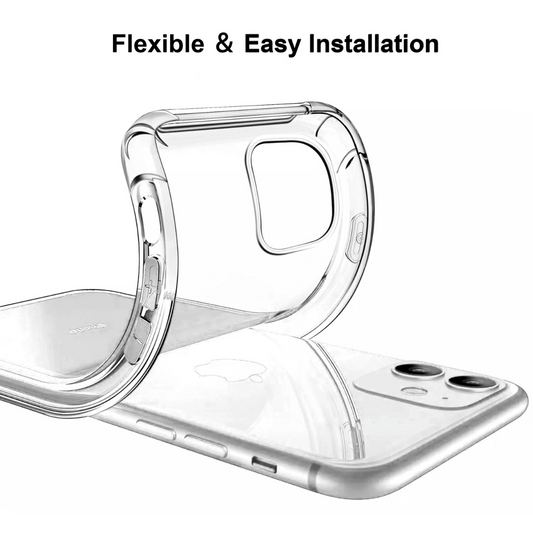 Stöttåligt Mobilskal iPhone 11 Pro - Transparent image 2