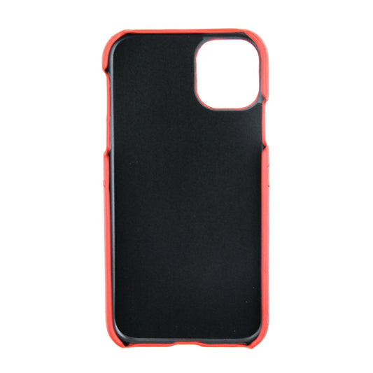 Mobilskal Läder med Kortfack iPhone 11 Pro Max - Röd image 2