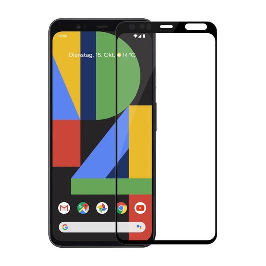 Skärmskydd Google Pixel 4 - Härdat Glas Svart (bulk) image 2