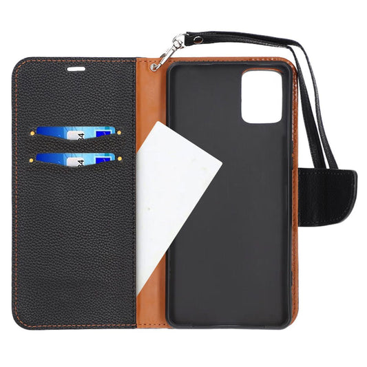 Samsung Galaxy A41 Plånboksfodral med Stativ - Svart image 2