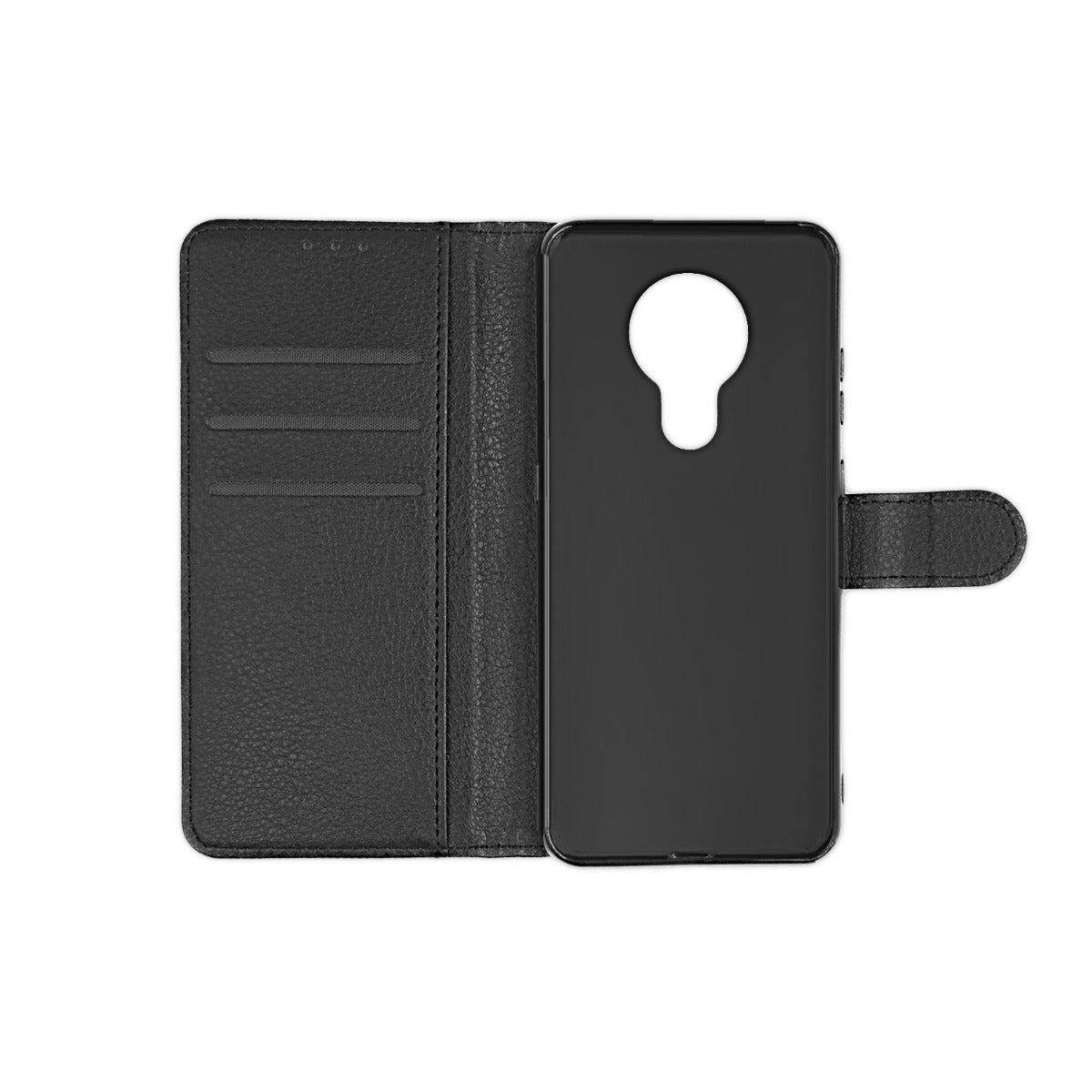 Nokia 5.3 Plånboksfodral med Stativ - Svart image 4