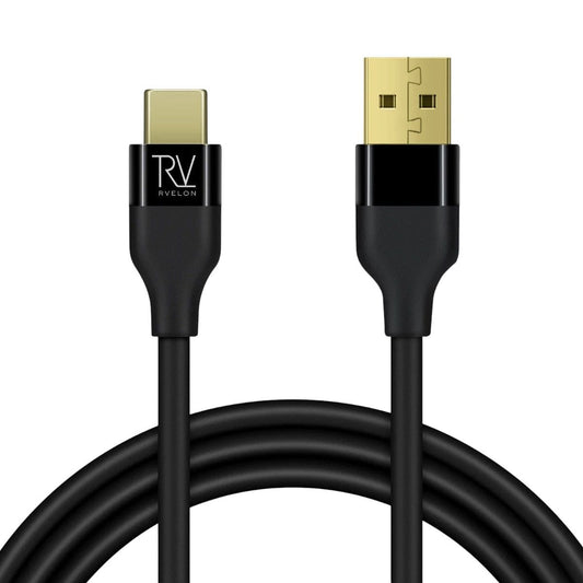 Rvelon USB-A till USB-C Kabel 1m image 3