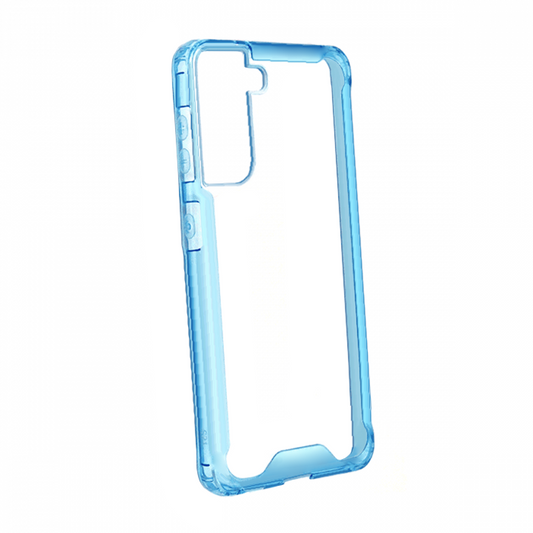 Stöttåligt Skal Samsung Galaxy S21 Plus - Blå image 2