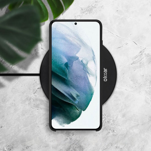 Samsung Galaxy S21 Plus Silikonskal - Svart image 2