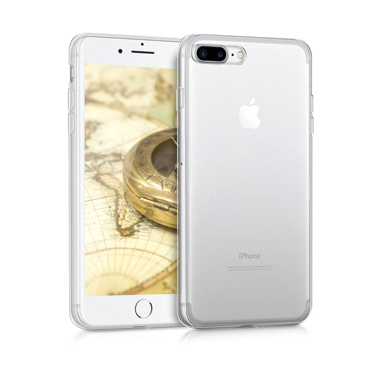 Mobilskal TPU iPhone 7/8 Plus - Transparent image 4