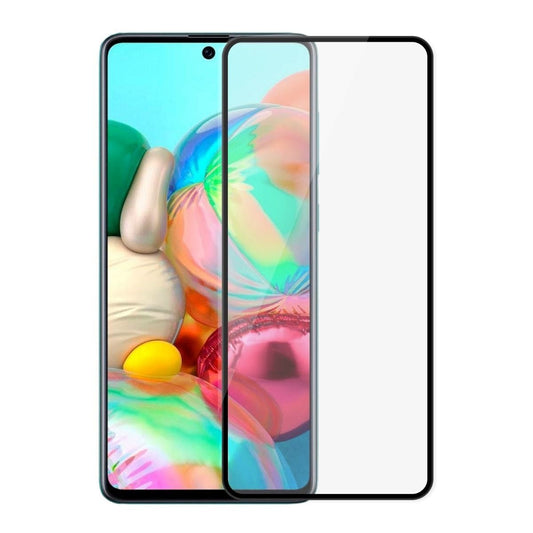 Skärmskydd Samsung A72 - 3D Härdat Glas Svart image 3