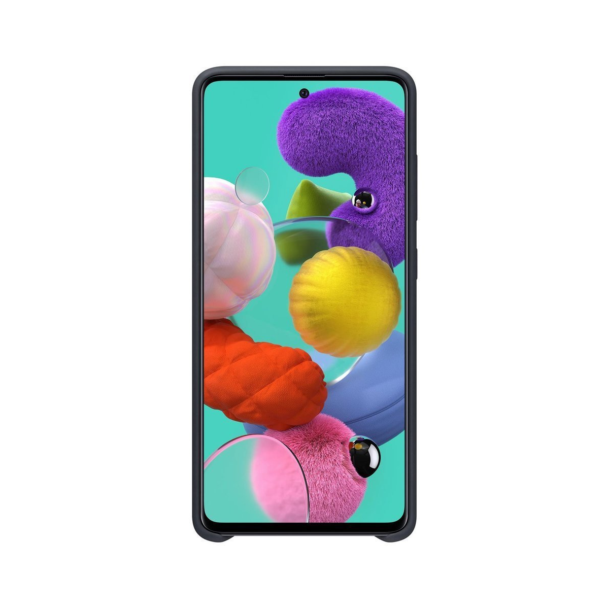 Samsung A72 Silikonskal - Svart image 5