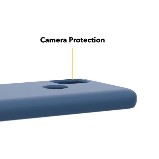 Silikonskal Xiaomi Redmi 9C - Blå image 2