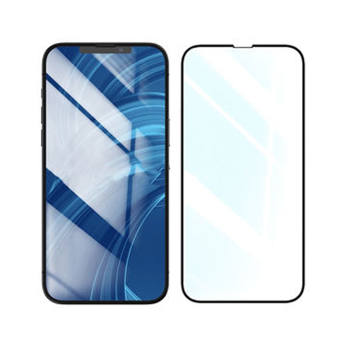 Skärmskydd iPhone 13 Mini - 3D Härdat Glas Svart image 5