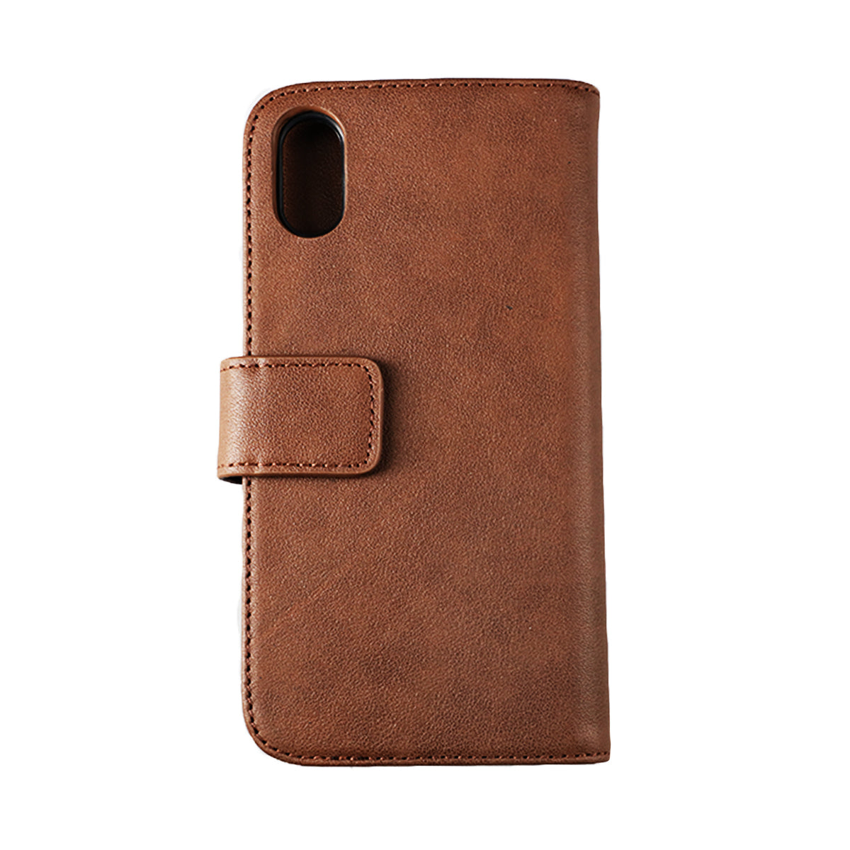 iPhone X/XS Plånboksfodral Läder Rvelon - Brun image 6