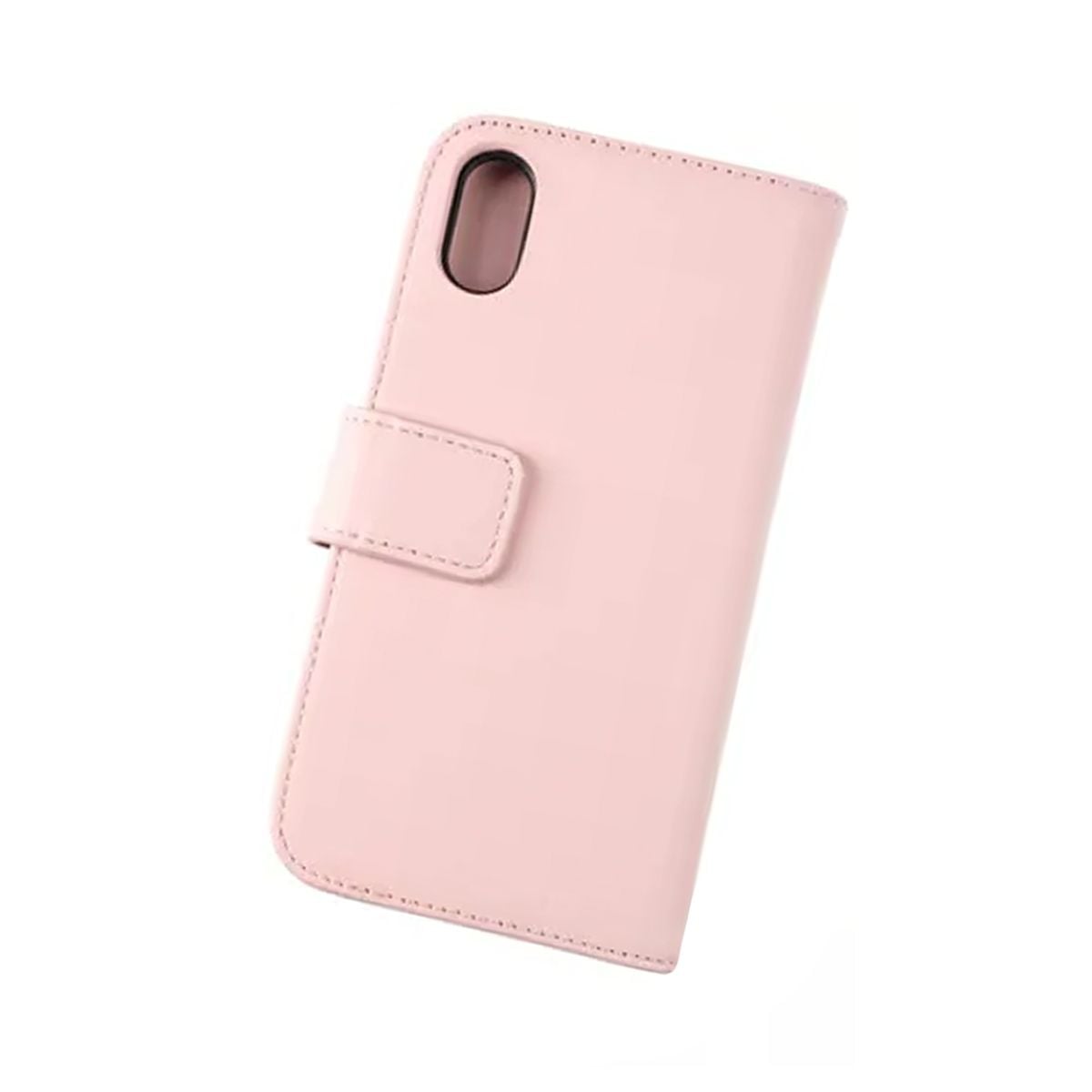iPhone X/XS Plånboksfodral Läder Rvelon - Rosa image 7