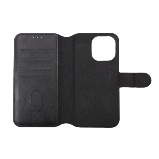 iPhone 13 Pro Plånboksfodral Magnet Rvelon - Svart image 3
