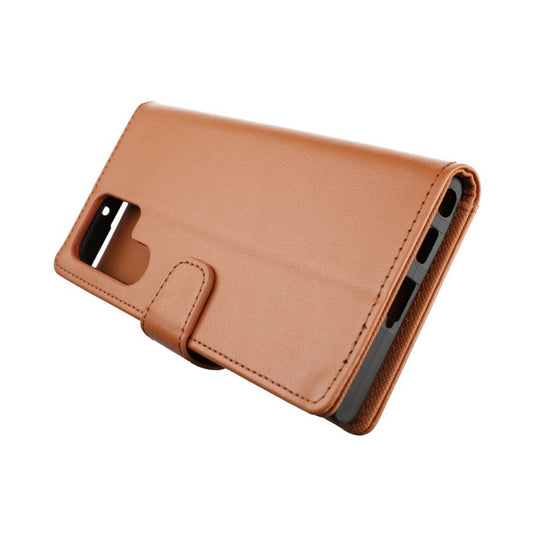 Samsung S22 Ultra Plånboksfodral med Extra Kortfack Rvelon - Guldbrun image 2