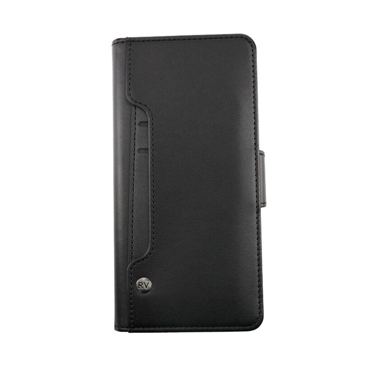 Samsung S22 Plånboksfodral med Extra Kortfack Rvelon - Svart image 5