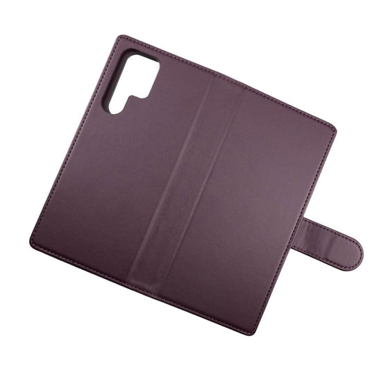 Samsung Galaxy S22 Ultra Plånboksfodral Magnet - Mörklila image 4