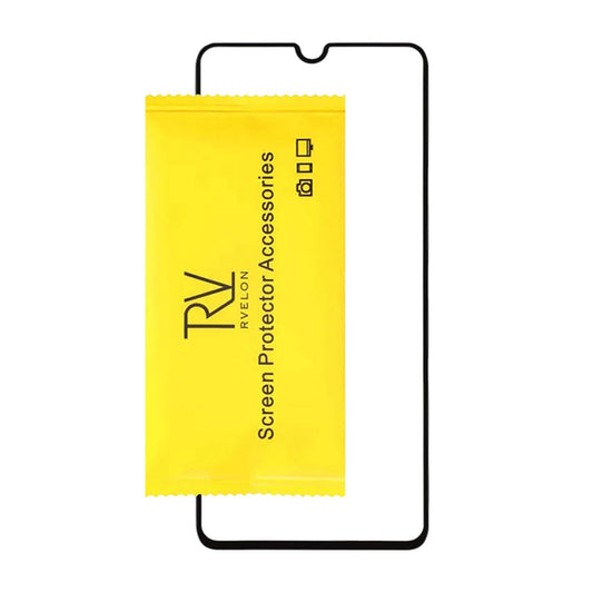 Skärmskydd Samsung A13 4G - 3D Härdat Glas Svart image 3