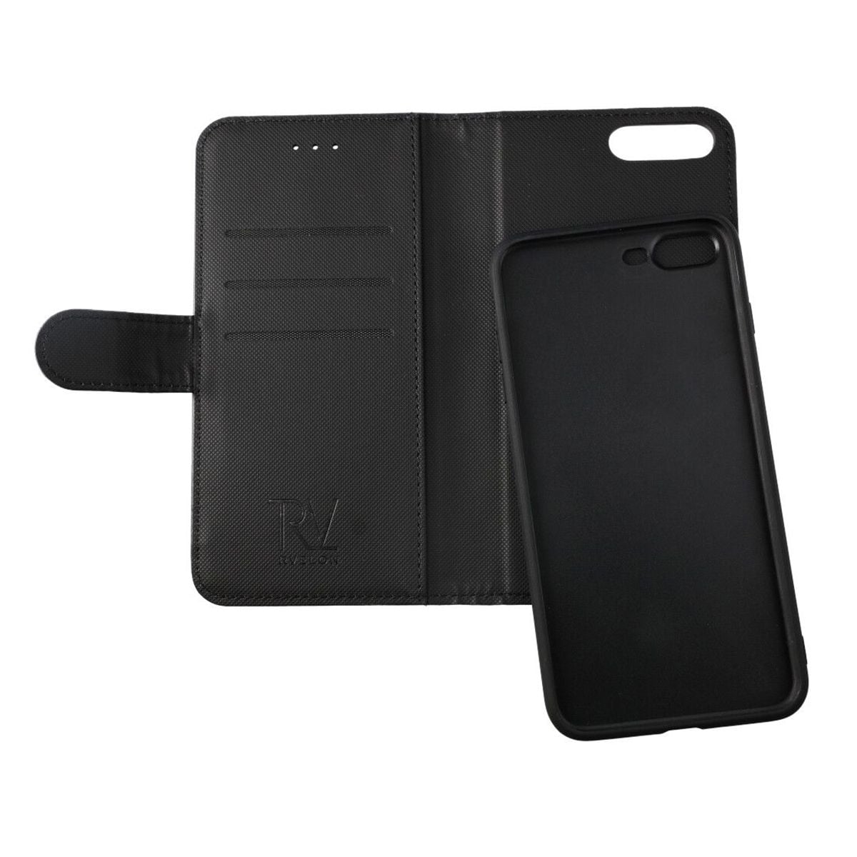 iPhone 7/8 Plus Plånboksfodral Magnet Rvelon - Svart image 5