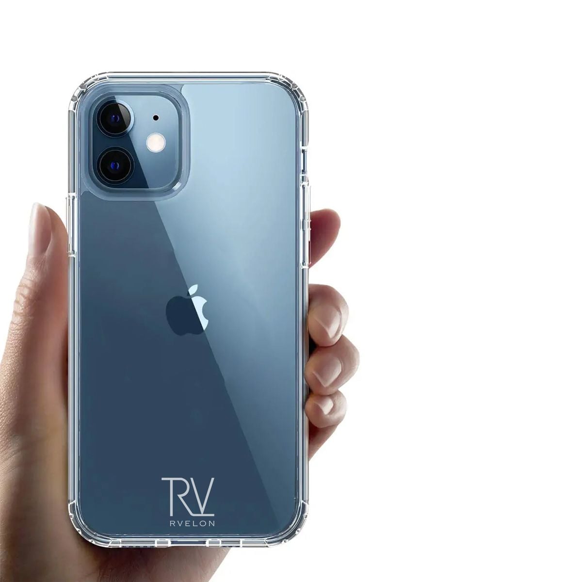 iPhone 12 Mini Skal Stöttåligt Rvelon - Transparent image 4