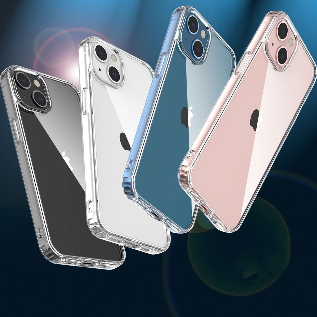 iPhone 13 Mini Skal Stöttåligt Rvelon - Transparent image 5