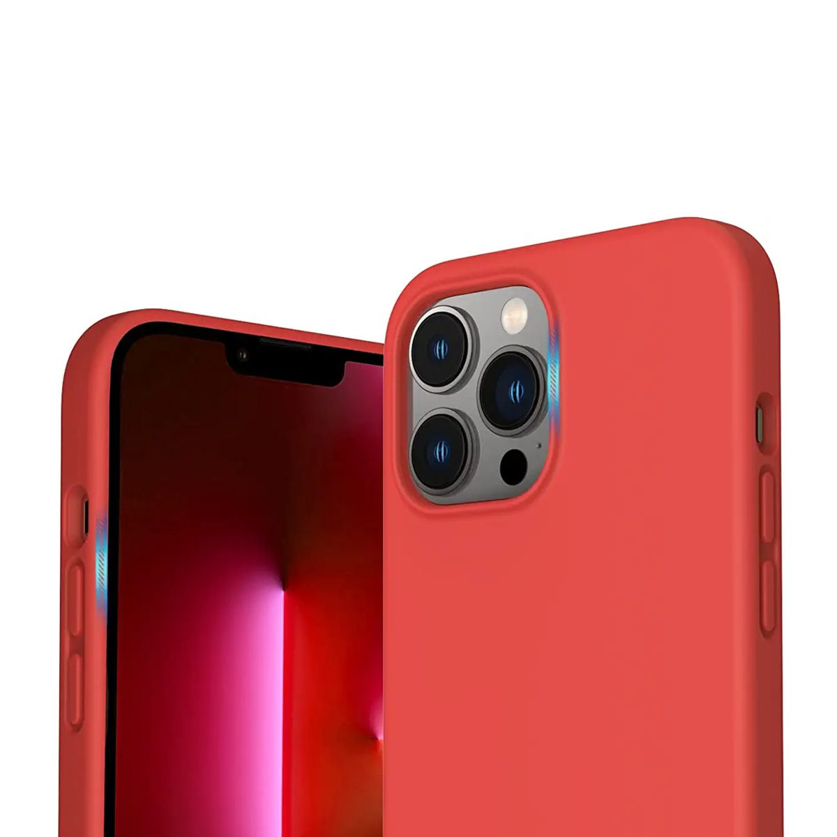 iPhone 13 Pro Max Silikonskal Rvelon - Rosa image 2