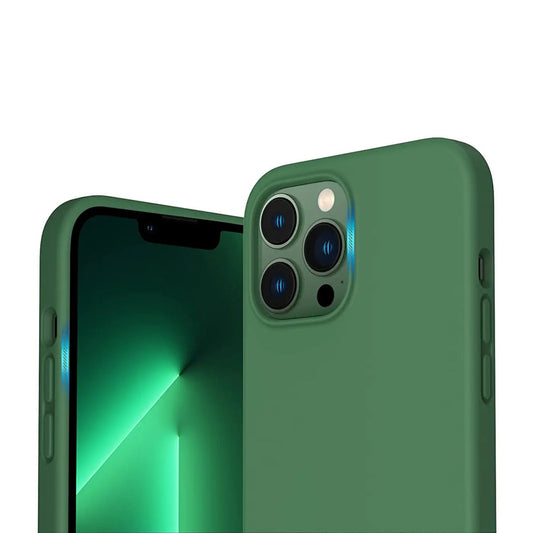 iPhone 13 Pro Max Silikonskal Rvelon - Grön image 3