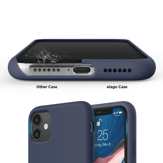 iPhone 11 Silikonskal Rvelon - Blå image 2