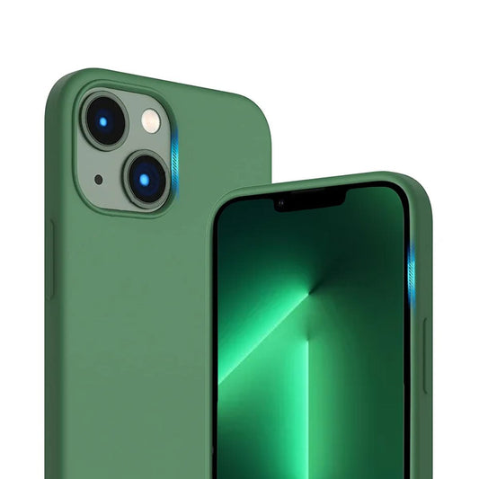 iPhone 14 Plus Silikonskal Rvelon MagSafe - Grön image 2
