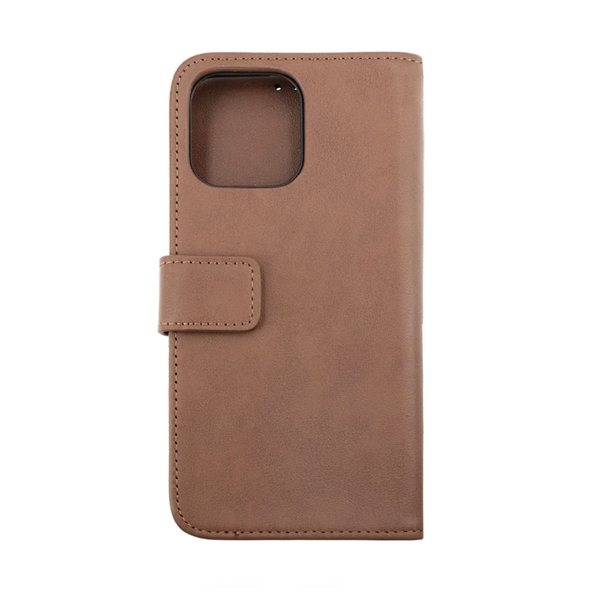 iPhone 14 Pro Max Plånboksfodral Läder Rvelon - Brun image 5