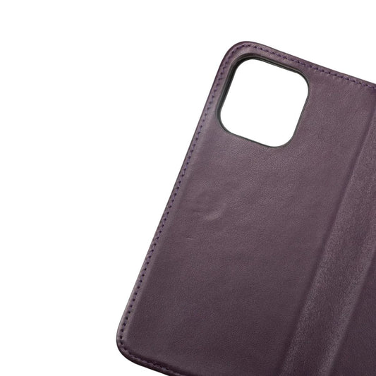 iPhone 14 Plånboksfodral Läder Rvelon - Lila image 3