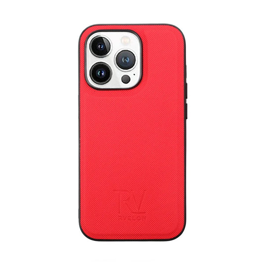 iPhone 14 Pro Max Plånboksfodral Magnet Rvelon - Röd image 2