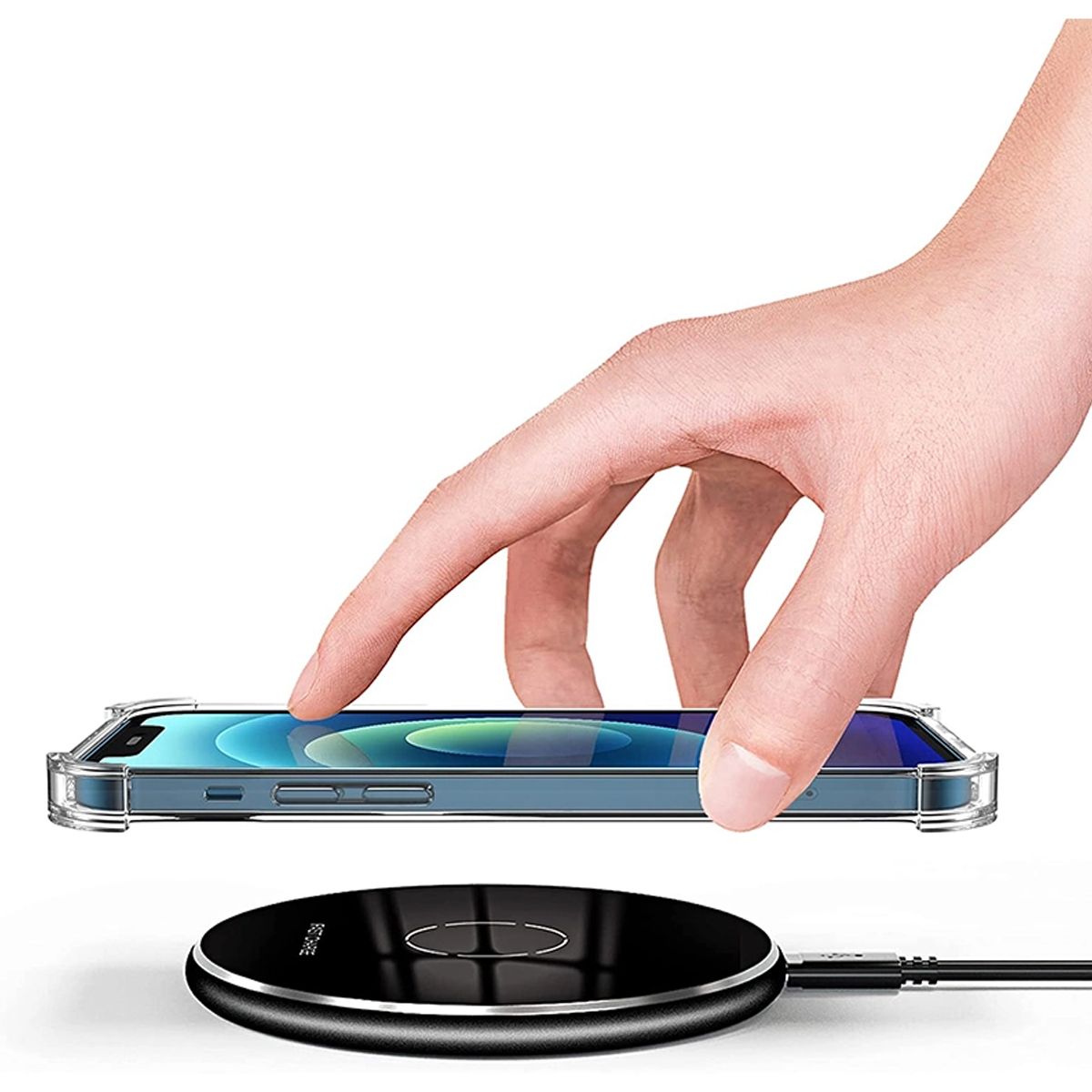 iPhone 14 Skal - Stöttåligt Transparent image 6