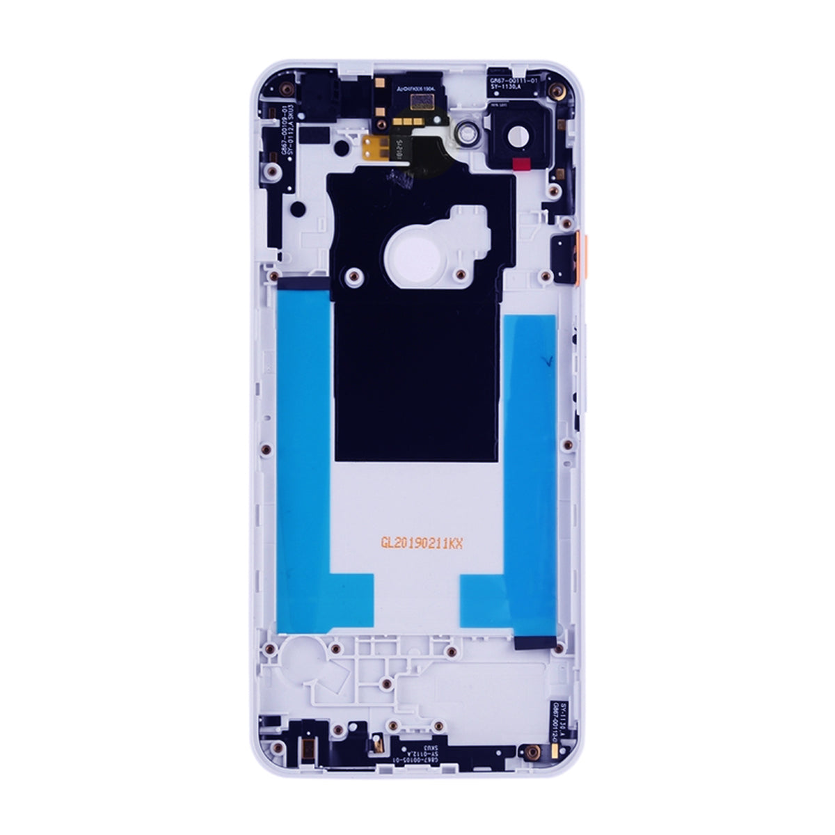 Google Pixel 3A Baksida/Komplett Ram OEM - Lila image 3