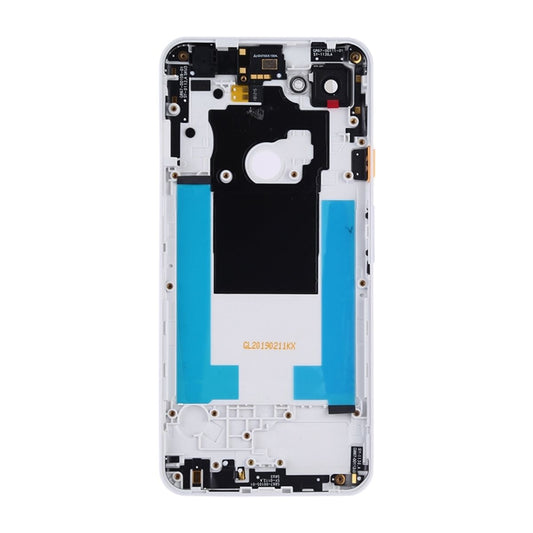 Google Pixel 3A Baksida/Komplett Ram OEM - Vit image 3