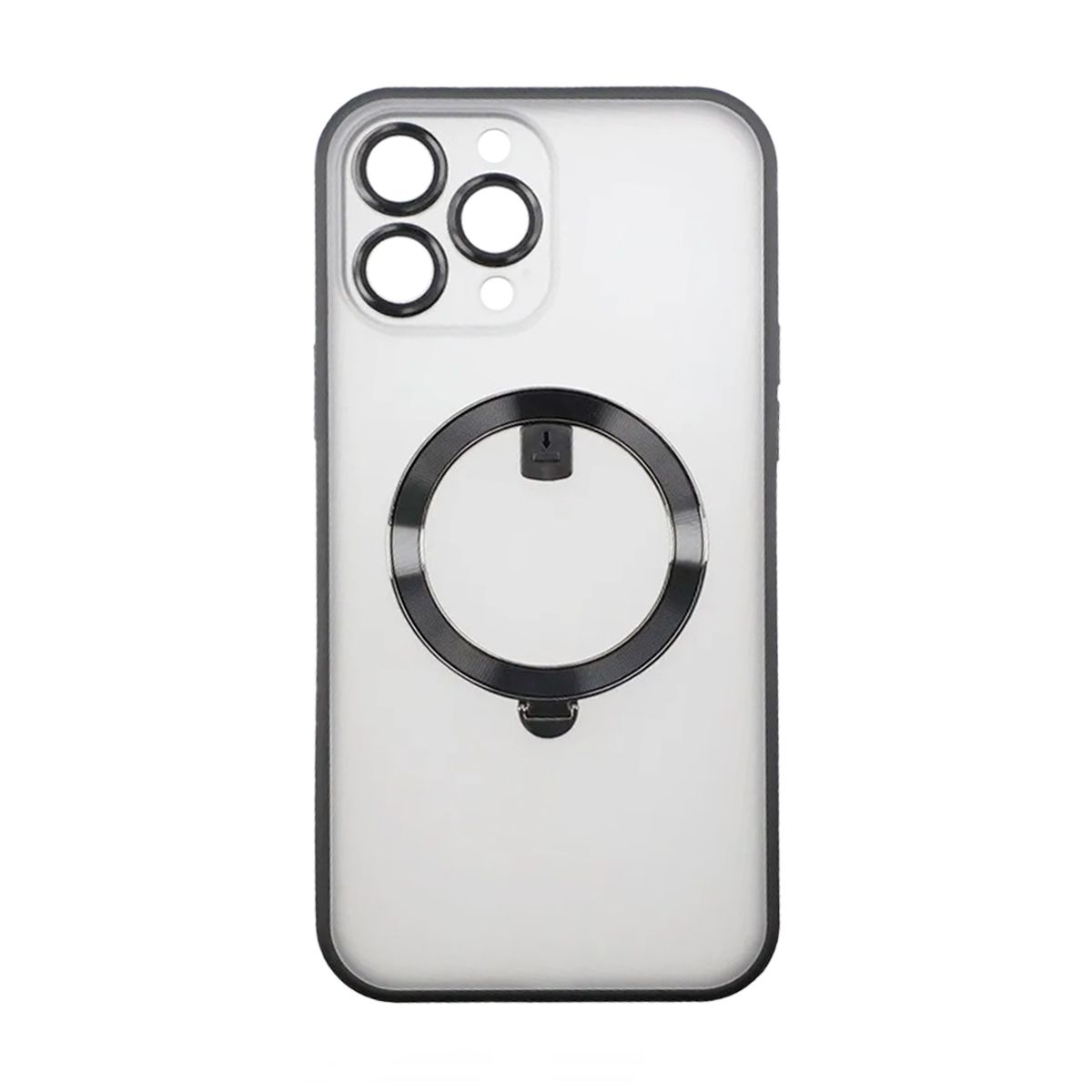 iPhone 13 Pro Max Skal med MagSafe Stativ Rvelon - Svart image 1