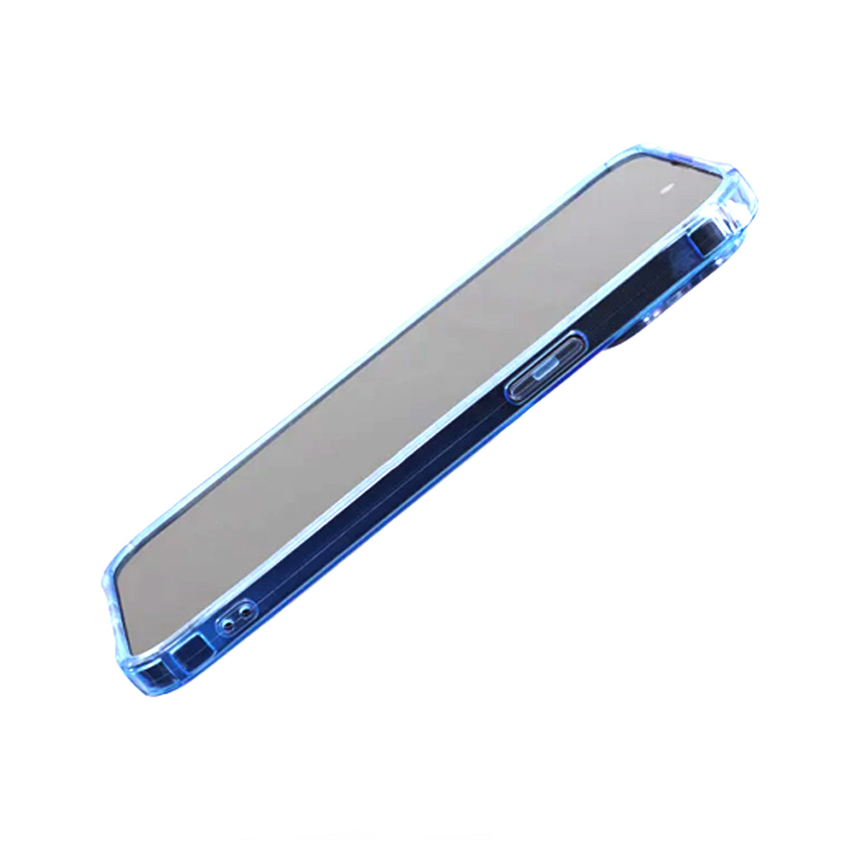 iPhone 14 Pro Max Stöttåligt Skal med Korthållare - Blå image 3