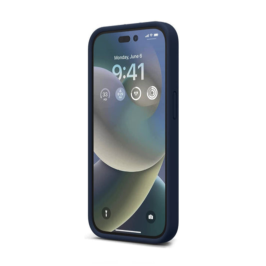 iPhone 14 Pro Max Silikonskal - Mörkblå image 2